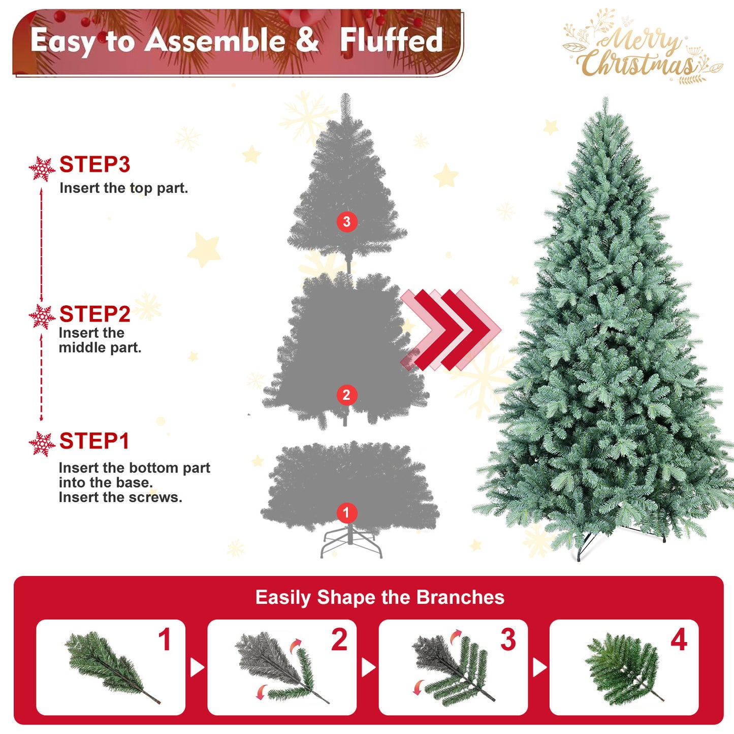 PE, PVC Christmas Tree, Christmas Decorations